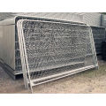 Clôture de cadre galvanisée plongée chaude / clôture de grillage soudée